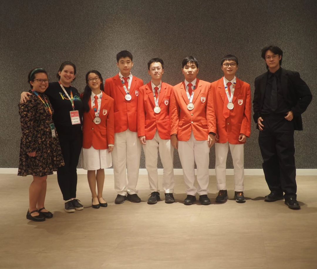 A picture of Team Singapore at IOAA 2024.